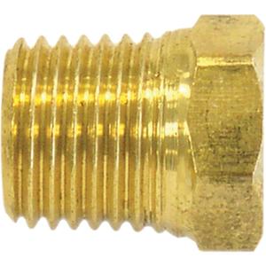 Pipe Plug (Hex Head) - Brass, 1/2", 1/2" NPT (M)