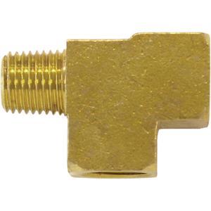 Street Tees - 1/4" NPT (M) & 1/4" NPT (F), Brass
