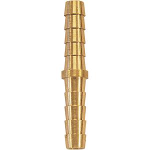 Fittings - Hose Barb Splicer - Brass, 1/4"