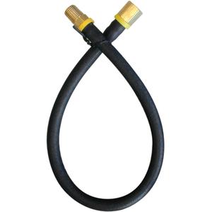 Hose Whips - 1/4", 1.5', 300 psi, 1/4 NPT, 1/4" I.D. X 18"L