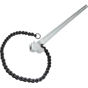 Chain Wrench - 6" (152.4 mm), 24", Steel, Full Lifetime, Plated, 0.82", 2.23"