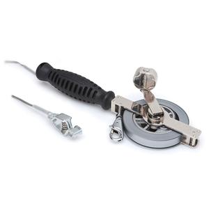 Atlas® Chrome Clad®/Nubian® Double Duty Oil-Gauging Tape Lines - 100', 1/2", Imperial, 1/8" (3.175 mm), in/ft.