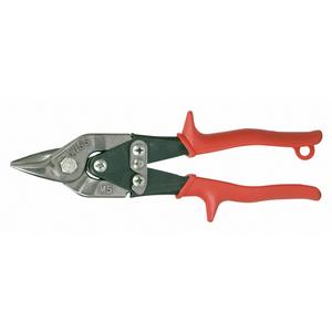 Metalmaster® Bulldog Snips - 7/8", 16-Gauge Steel, 9-1/4", Straight, Red, Straight, Red
