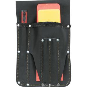 Wedge Pouch - Leather, Black, 2, Tool Holder