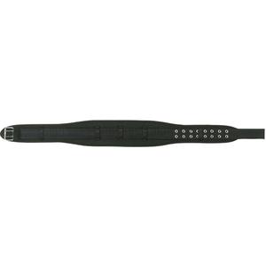 5" Wide Padded Comfort Belt - Black, Canvas