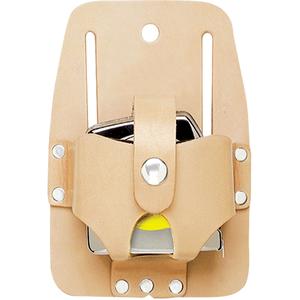 Large Tape Holders - Leather, Beige, 1, Measuring Tape Holder