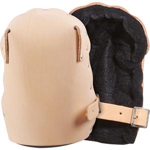 Heavy-Duty Knee Pad - Buckle, Foam, Leather, One Size