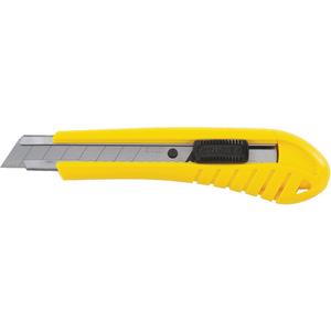 Standard Snap-Off Knife - 6-3/4", Plastic, 18 mm, Yellow, 2