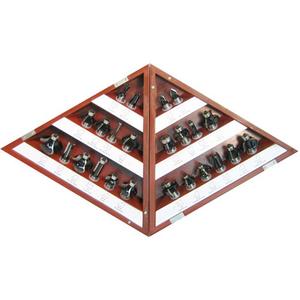 3-Flute Carbide-Tipped Router Bit Sets - 24
