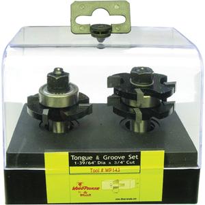 4-Flute, Tongue &amp Groove Sets