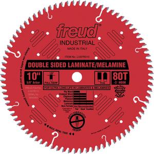 Double-Sided Melamine Saw Blades - 8", 5/8", 64, Laminate, 0.126, TCG