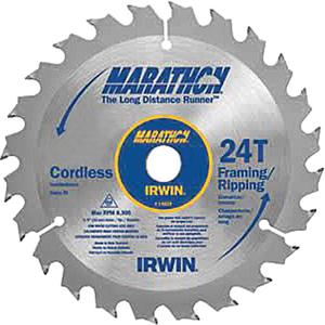 Marathon® Saw Blades - 5-3/8", 10 mm, 24, Wood, ATB
