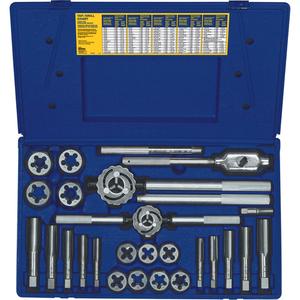 Hanson® Fractional Tap & Hex Die Set - 25