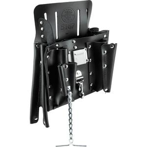 Tool Pouches - Leather, Black, 11, Multiple Tool Holder