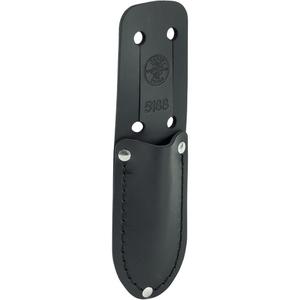 Cable-Splicers Knife Holder - Leather, Black, 1, Knife Holder, 2 1/8" X 7 3/4"