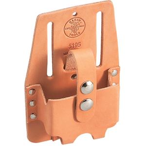 Tape-Rule Holder - Leather, Tan, 1, Measuring Tape Holder, 4 1/2" X 7"
