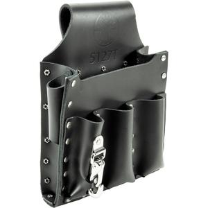 Tool Pouches - Leather, Black, 6, Multiple Tool Holder