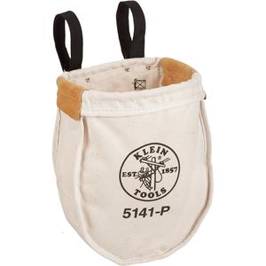 Utility tool Bag with Loop Connection - Beige/Black, Canvas, 2, Loops, Up to 3'' (7.6 cm)