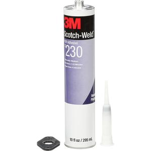 Scotch-Weld™ PUR Adhesive TS230 - 10 oz., Cartridge, White, 150 sec., 10 min.