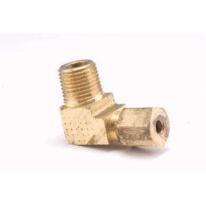 Compression Elbow 90°-tube To Male Pipe - 1/2" x 1/2"