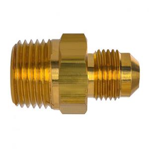 Flare Connector-flare Tube To Male Pipe - 1" x 1"