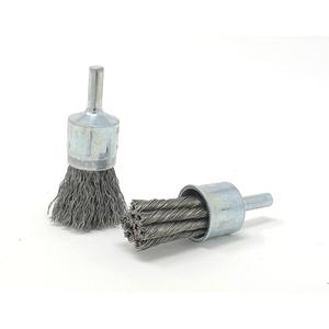 Crimped Wire End Brush - 3/4", 0.014", 1/4"