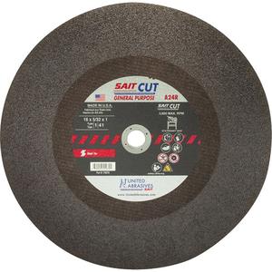 Cut-Off WHEEL A24R - 16", 5/32", 1", 3800, 1, Aluminum Oxide