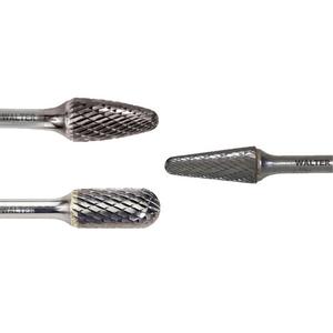 Hard Alloy Ball Nose Cylinder Burr - SC-5, 1/2", 1/4", 1"