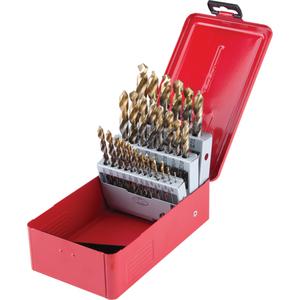 Jobber Drill Set - 29, 60, 26, High Speed Steel, ANSI, 4XD, 118°, A097