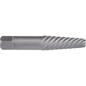 Screw Extractors - Chromium Steel, #1, #2, #3, #4, #5, #7, #8, #9, 3/16" - 1/4", 2", 0.054", 5/32", 1800