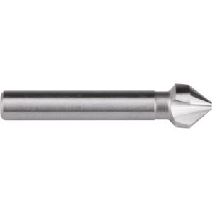 Straight Shank Countersink - High Speed Steel, 12.4 mm, 82°, 3, 56 mm, DIN 335C, 8.5 mm, 8 mm, Bright