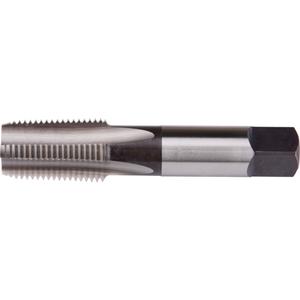 Medium Hook Pipe Tap - High Speed Steel, 1/16"-27, 1/8"-27, 1/4"-18, 3/8"-18, 1/2"-14, 3/4"-14, 1"-11.5, 1-1/4"-11.5, 1-1/2"-11.5, 2"-11.5, 4, 65 mm, ANSI B94.9, National Taper Pipe, 17 mm, Bright