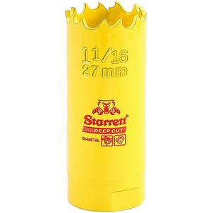 Bi-Metal Holesaw - 1-1/16 - 1-1/16", 2", Bi-Metal, 4-6, Yellow