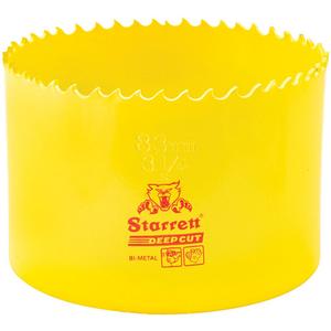 Bi-Metal Holesaw - 3-1/4" - 3-1/4", 2", Bi-Metal, 4-6, Yellow