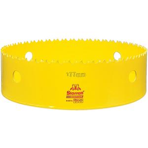 Bi-Metal Holesaw - 6-31/3 - 6-31/32", 2", Bi-Metal, 4-6, Yellow