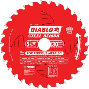 Circular Saw Blade - 5-3/8", 20 mm, 30, Metal