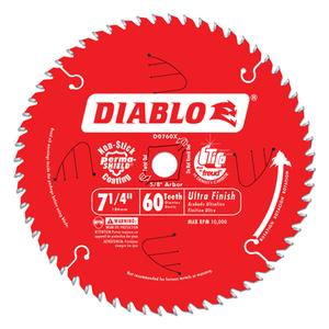Circular Saw Blade - 7-1/4", 5/8", 60, Wood