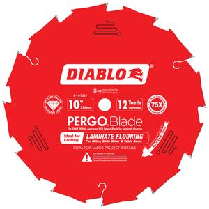 Circular Saw Blade - 10", 5/8", 12, Laminate