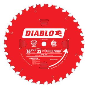 Circular Saw Blade - 16-5/16", 1", 32, Wood