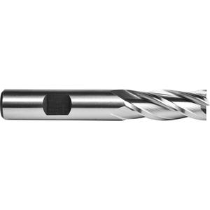 30° End Mill - High Speed Steel, 1/2", 4