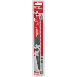 AX™ Reciprocating Saw Blade - 9", 1", 0.062", 5, Carbide