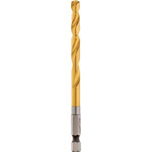 Shockwave™ Drill Bit - Titanium, 1/4", 0.25", 4-7/32", 2-15/32", 135°, 1/4", Hex