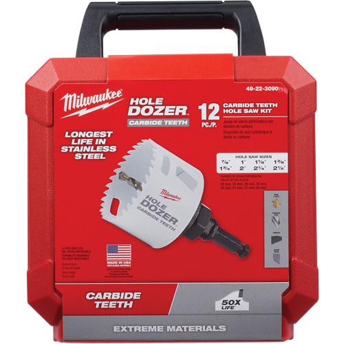 Hole Dozer™ Hole Saw Kit - 12, Carbide - Image 2