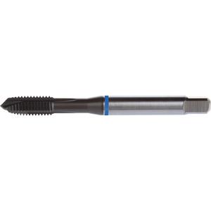 Blue Shark Spiral Point Tap - High Speed Cobalt, 1/2"-13, 4, 4.331", Plug, Powder Metallurgy, Super-B (TiAlN/WC/C), UNC, H5
