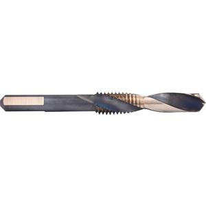 Combined Tap & Drill Bit - High Speed Steel, 5/8"-11, 0.548", 5-1/16", 1-1/2", 1-3/4"