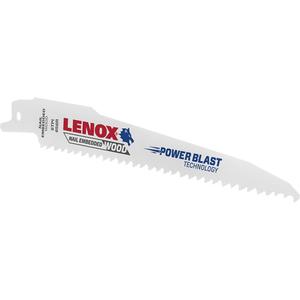 Reciprocating Wood Saw Blade - 6", 3/4", 0.05", 6, Bi-Metal