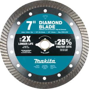 Turbo Diamond Blade - 7", 7/8"/5/8"
