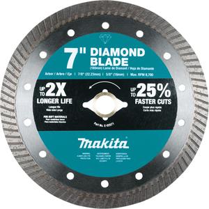 Turbo Diamond Blade - 7", 7/8"/5/8"