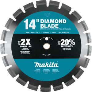 Segmented Rim Diamond Blade - 14", 1"