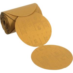 Stikit™ Gold Paper Sanding Disc Roll - P120, 6", Aluminum Oxide, A-Weight